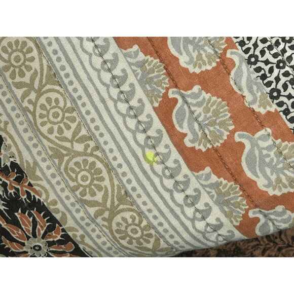 Quilt Market By Laura Hart King Size Quilt Set w/ Shams Cream/Brown, Cabincore - Picture 7 of 9